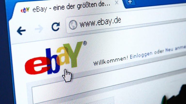Die Seite von Ebay: Kriminelle verschicken derzeit Phishing-Mails an Ebay-Kunden.