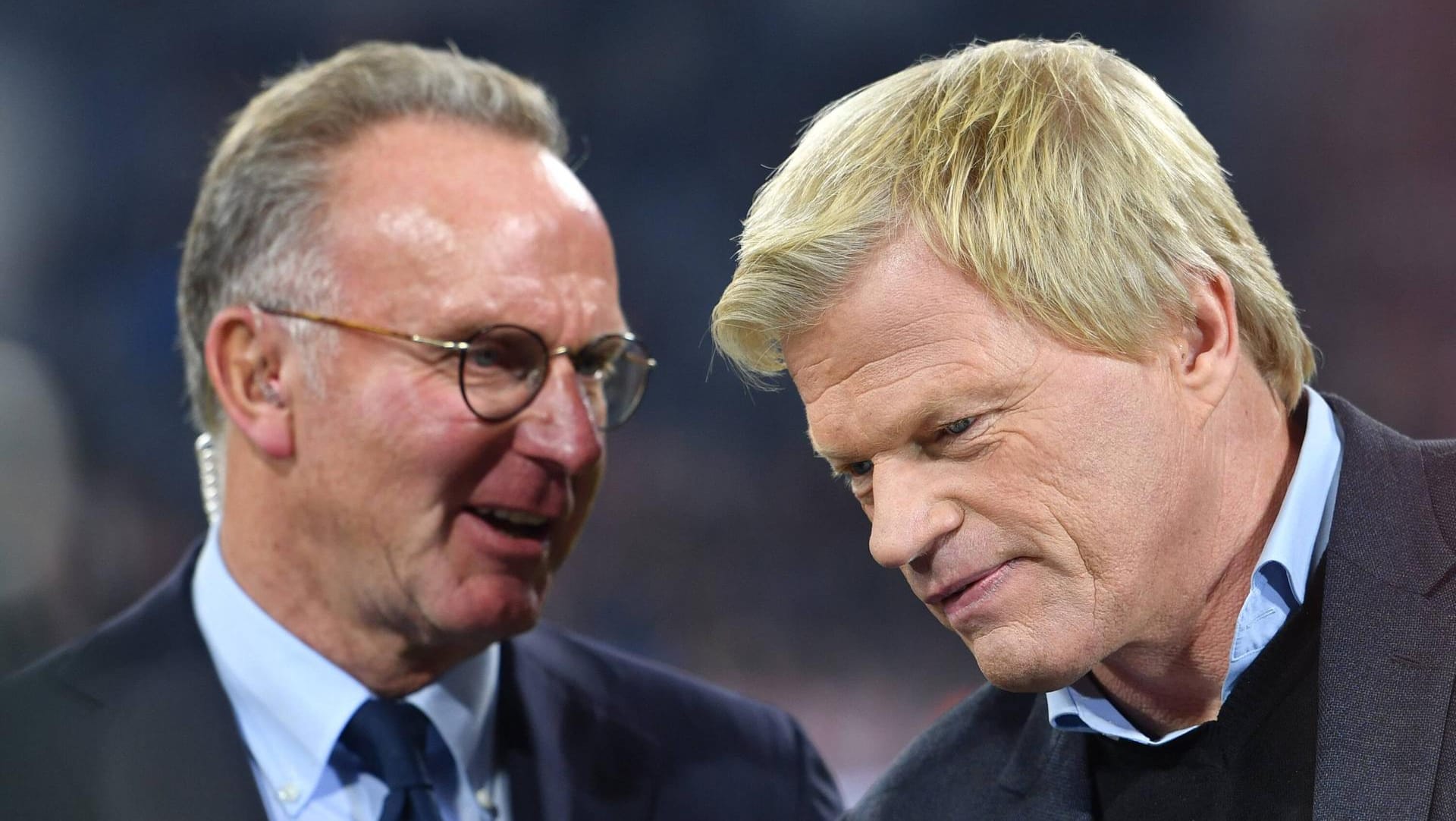 Karl-Heinz Rummenigge (links) und Oliver Kahn.