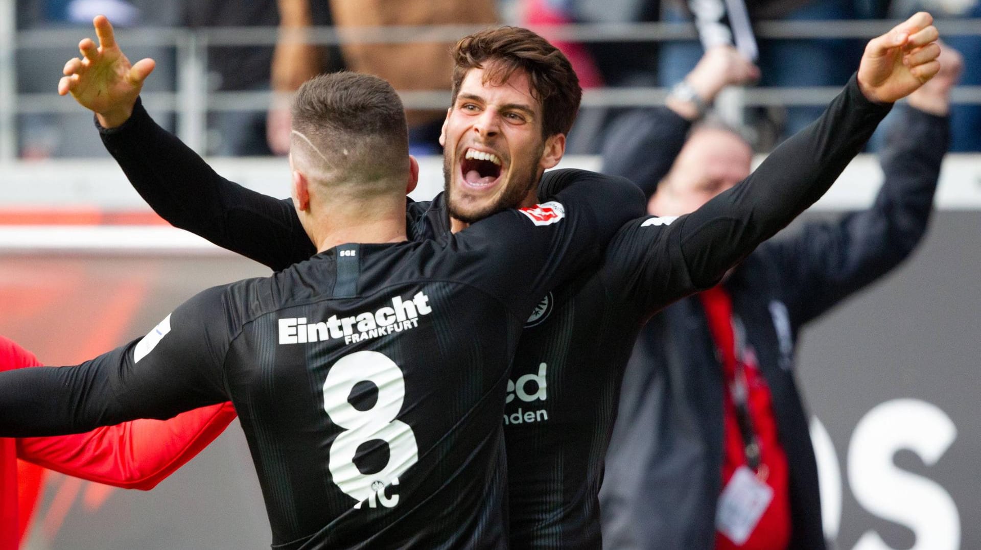 Schwebt derzeit auf einer Euphoriewelle: Eintracht Frankfurt.