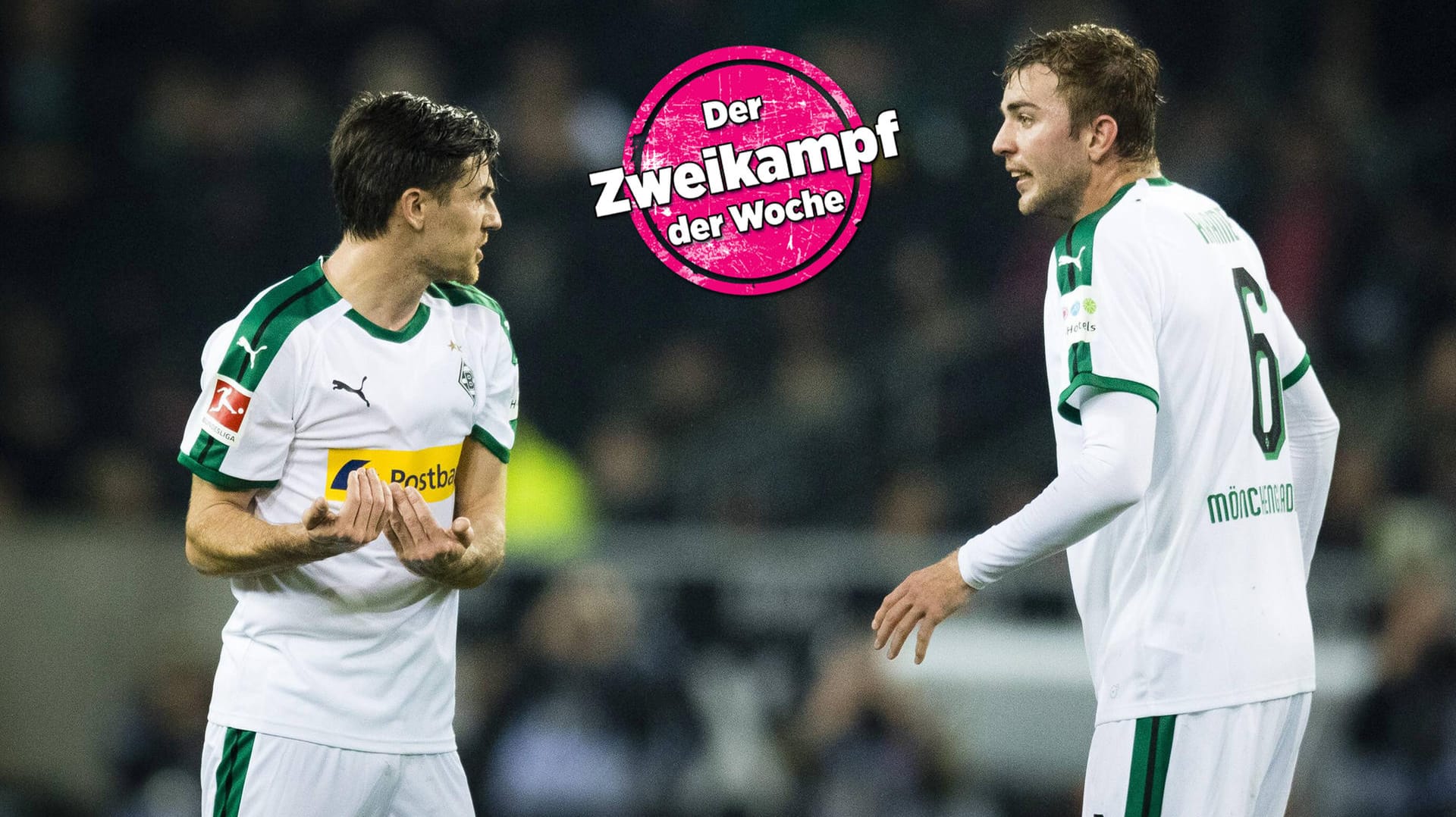 Uneinig: Jonas Hofmann (l.) und Christoph Kramer.