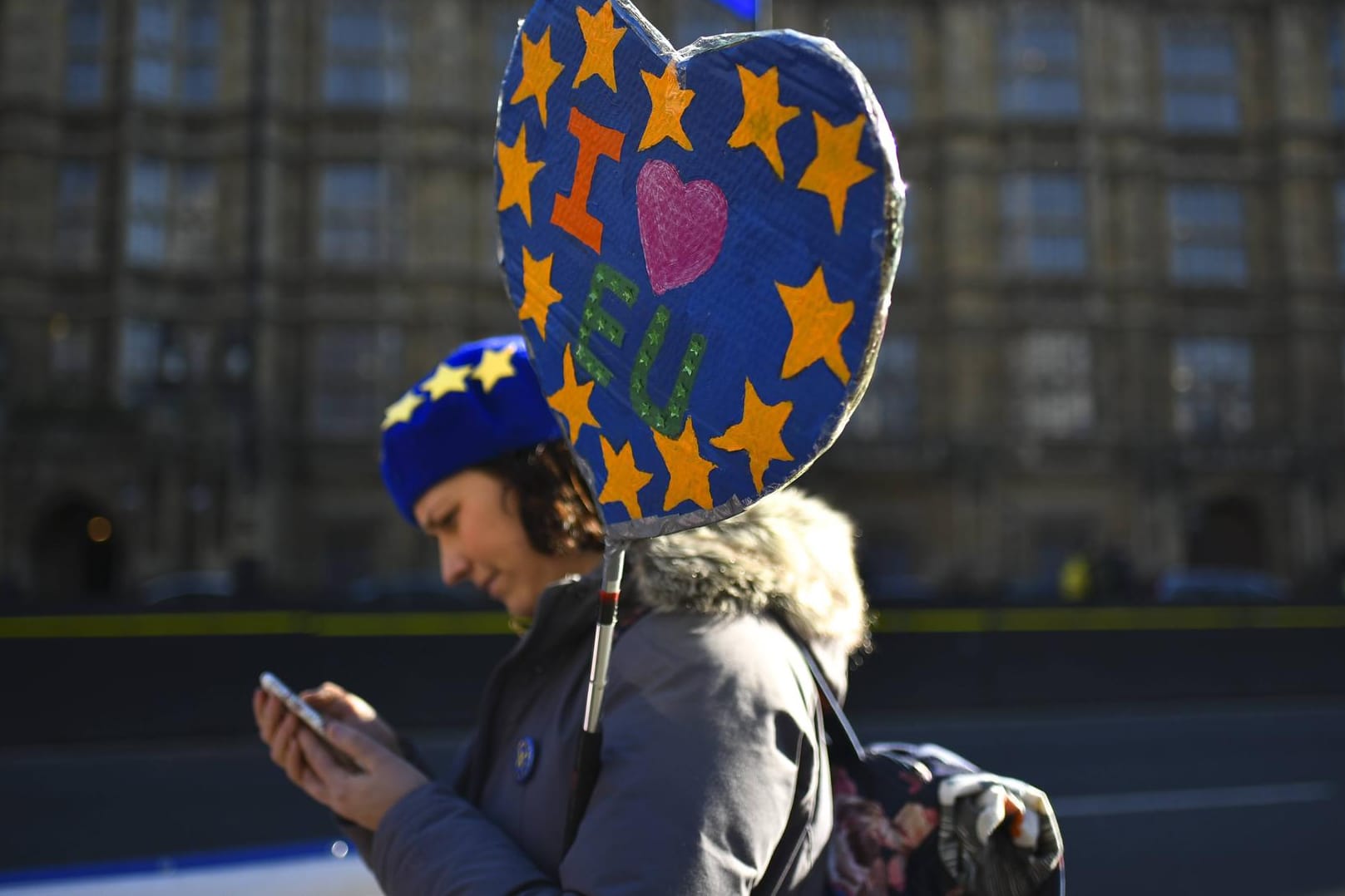 Anti-Brexit Demonstranten in London: Nach wochenlangen Stillstand in den Verhandlungen zeichnet sich nun doch eine Lösung für den Brexit ab.