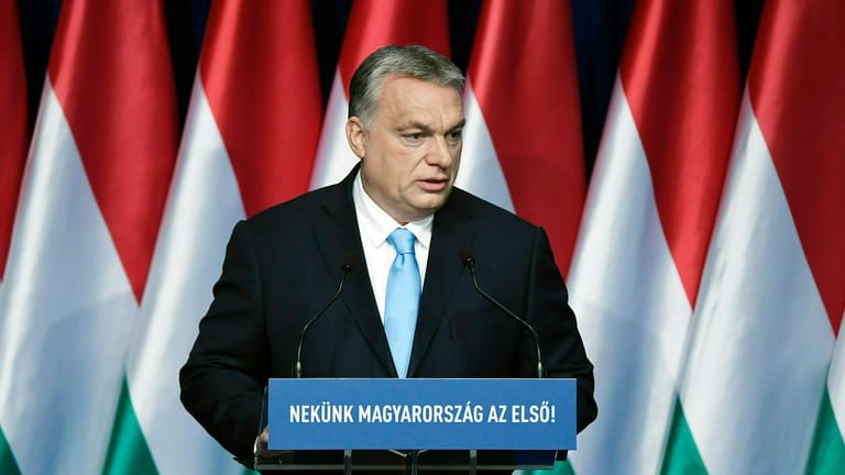Viktor Orban: Seine Hetzkampagne gegen Brüssel soll zunächst weitergehen.