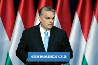 Viktor Orban: Seine Hetzkampagne gegen Brüssel soll zunächst weitergehen.