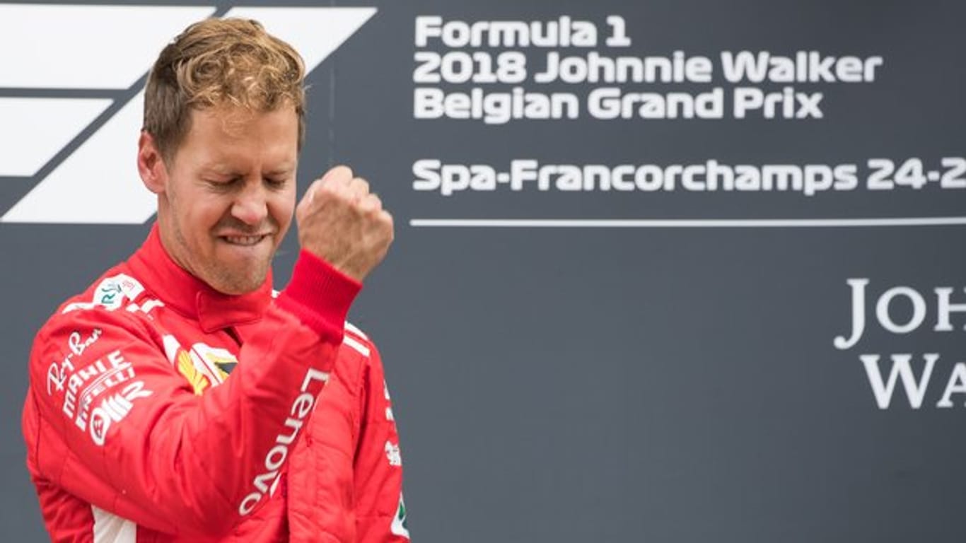 Sebastian Vettel strebt in seiner fünften Formel-1-Saison bei Ferrari den ersten WM-Titel mit der Scuderia an.