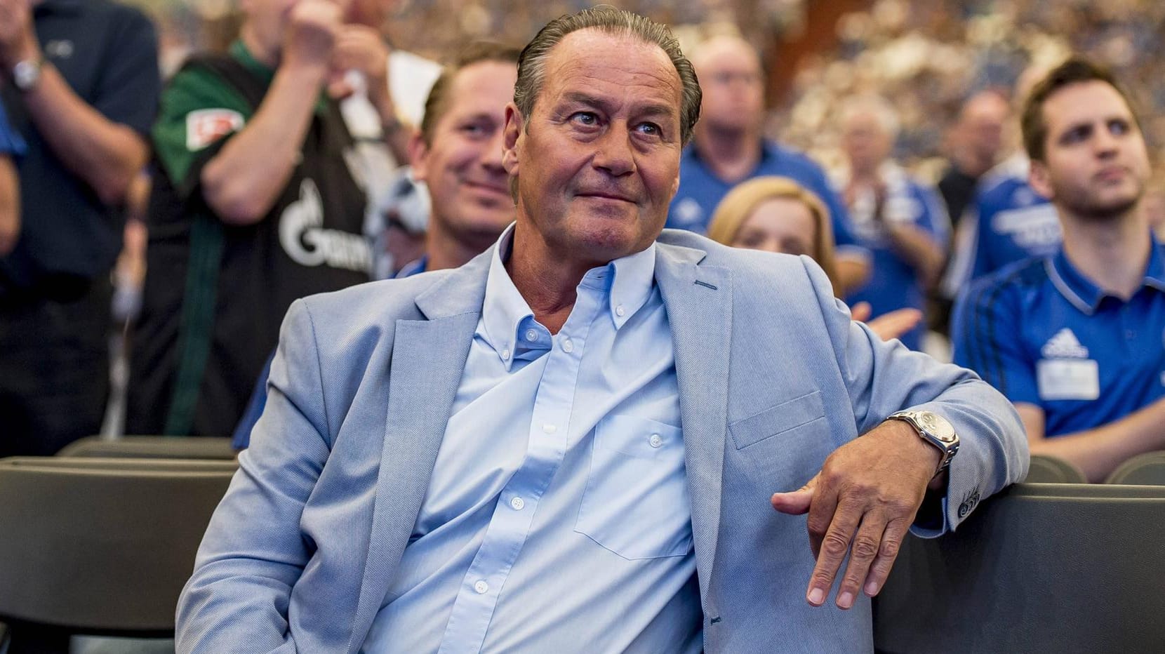 Als Interimstrainer bei Schalke im Gespräch: Huub Stevens.