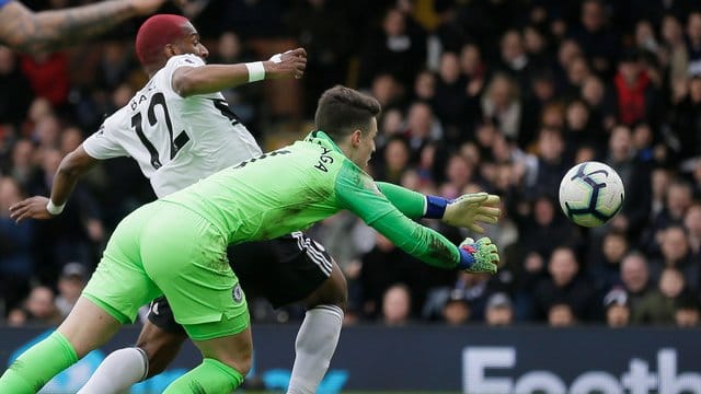 Torhüter Kepa stand beim FC Chelsea wieder im Kasten.