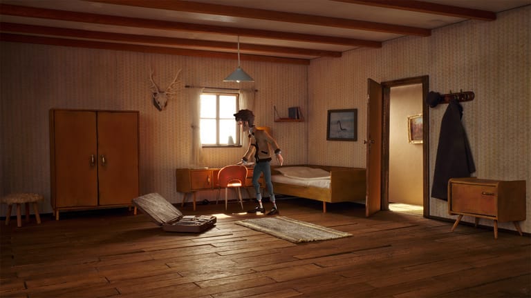 Eine Szene aus dem Spiel "Trüberbrook": Das Mystery-Adventure-Spiel wurde für die Kategorie "Beste Innovation" nominiert.