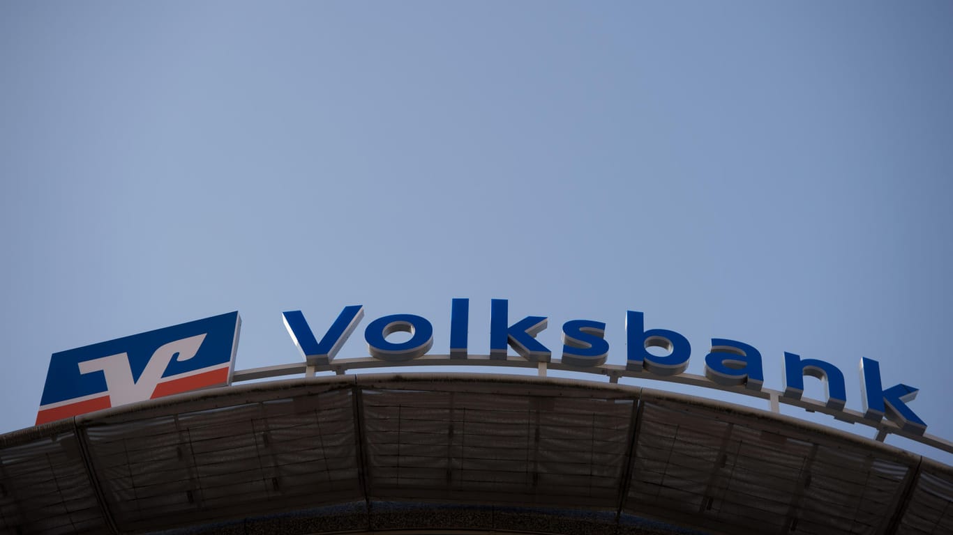 Volksbank-Logo: Störungen beim Onlinebanking und Geldautomaten