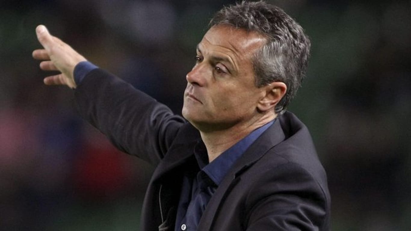 Trainer Fran Escribá soll Celta Vigo vor dem drohenden Abstieg bewahren.
