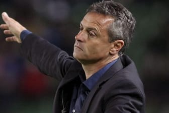 Trainer Fran Escribá soll Celta Vigo vor dem drohenden Abstieg bewahren.