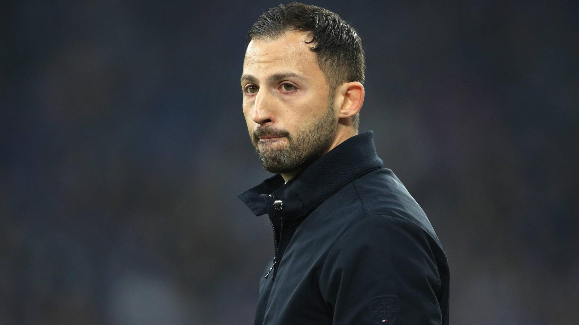 Unter Druck: Domenico Tedesco steht mit Schalke auf Tabellenplatz 14 – lediglich vier Punkte vor dem Relegationsrang.