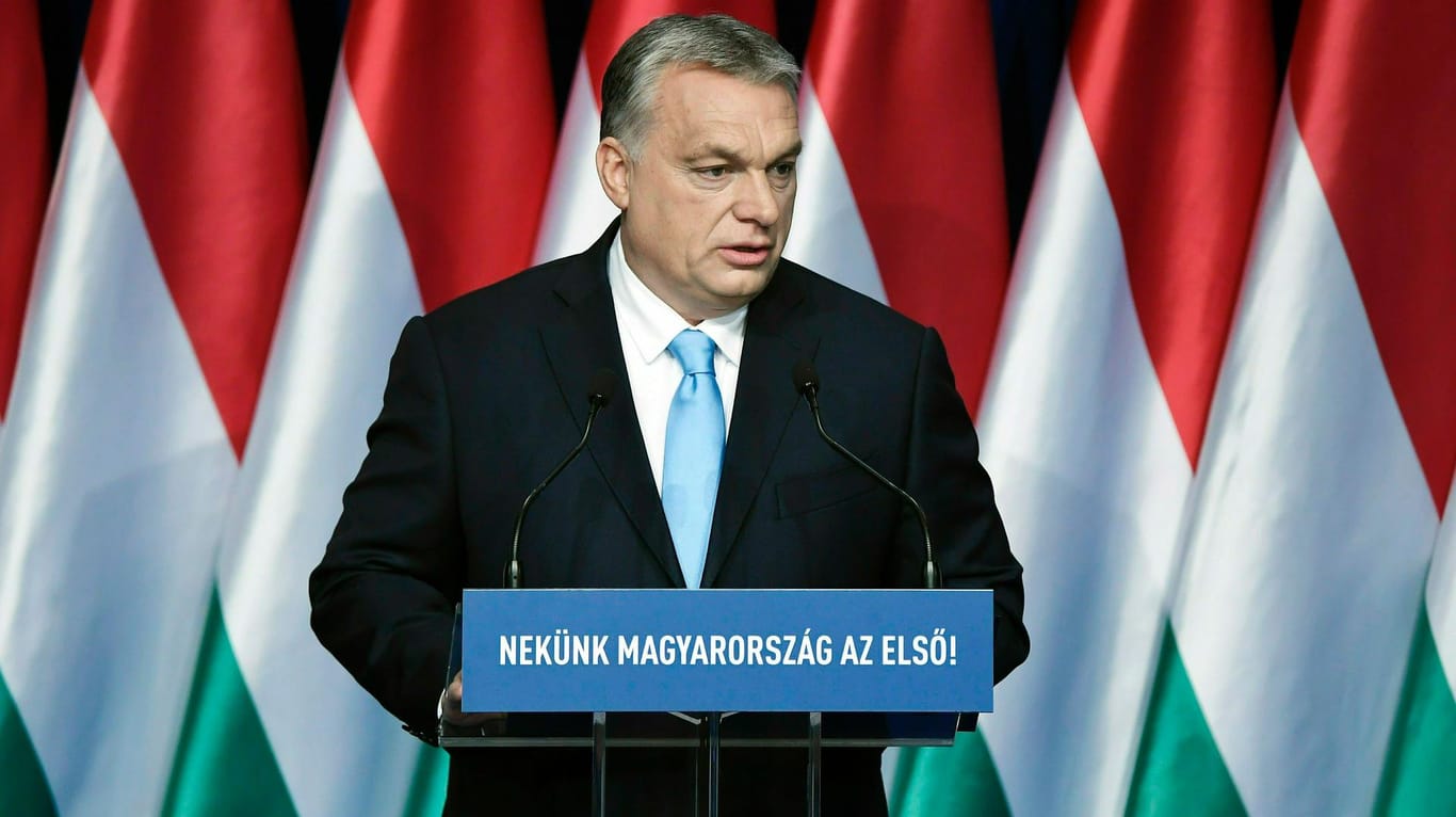 Viktor Orban: Der Partei des ungarischen Premierministers droht der Rauswurf aus der EVP-Fraktion im Europaparlament.