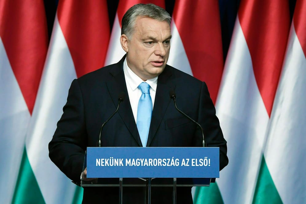 Viktor Orban: Der Partei des ungarischen Premierministers droht der Rauswurf aus der EVP-Fraktion im Europaparlament.