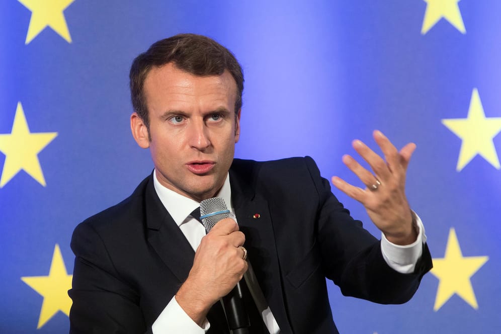 Emmanuel Macron: Frankreichs Staatspräsident sieht Europa am Scheidepunkt.