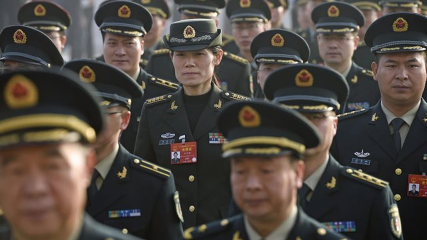 China steigert seine Militärausgaben in diesem Jahr um 7,5 Prozent im Vergleich zum Vorjahr.