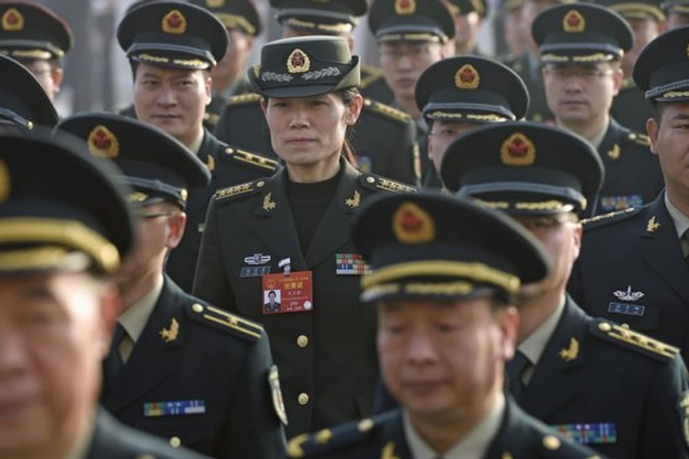 China steigert seine Militärausgaben in diesem Jahr um 7,5 Prozent im Vergleich zum Vorjahr.