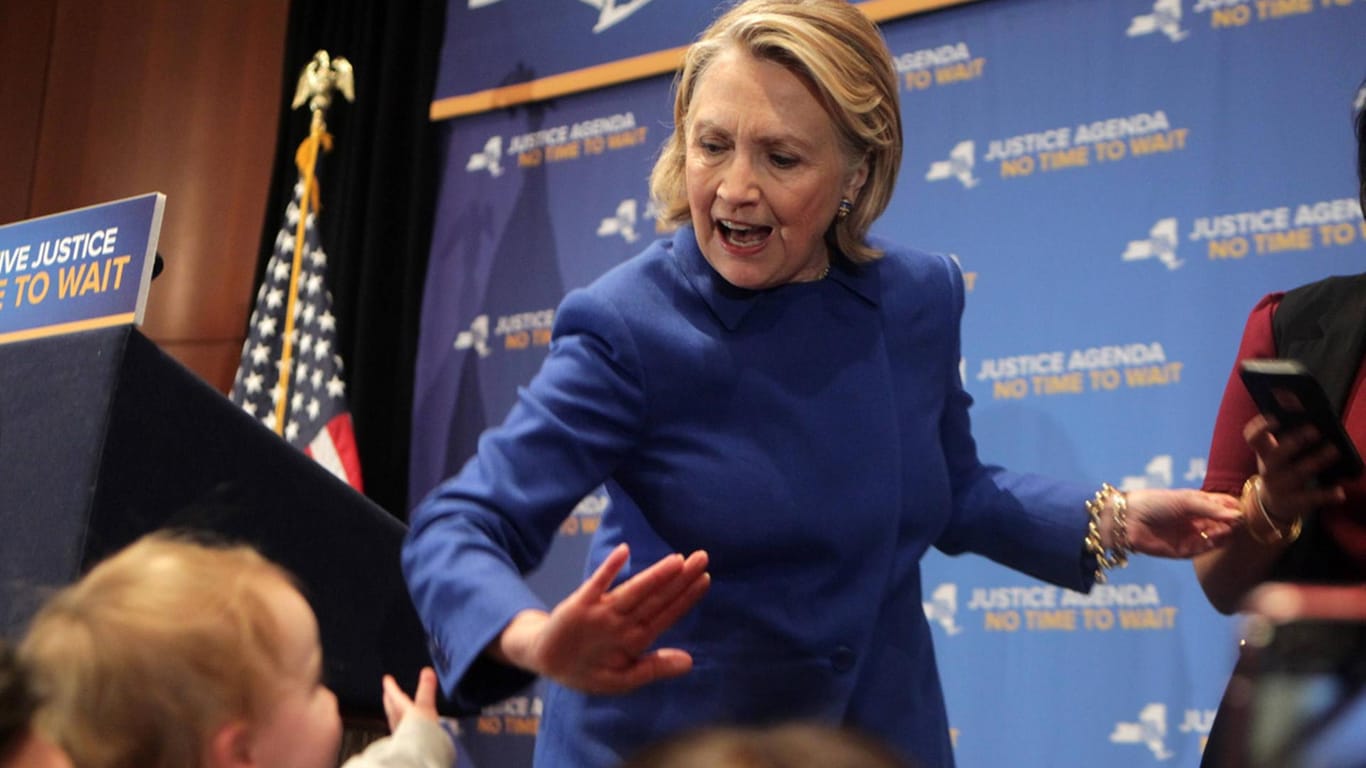 Die ehemalige US-Außenministerin Hillary Clinton: Die Demokraten können für die Präsidentschaftswahlen 2020 nicht auf sie zählen.