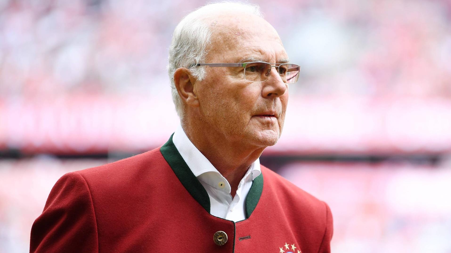 Kritischer Blick: Franz Beckenbauer.