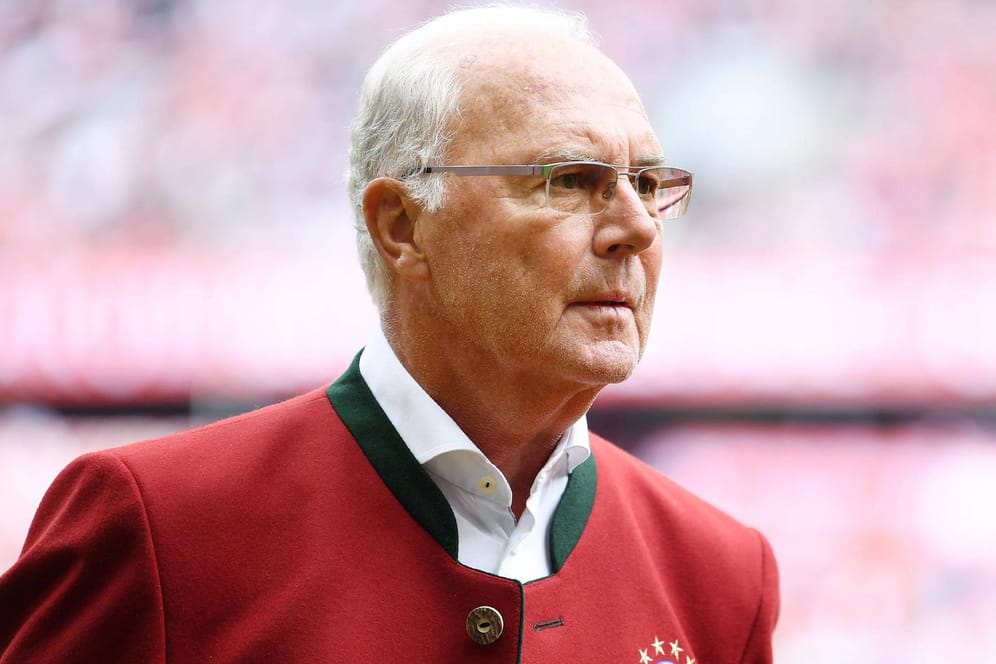 Kritischer Blick: Franz Beckenbauer.