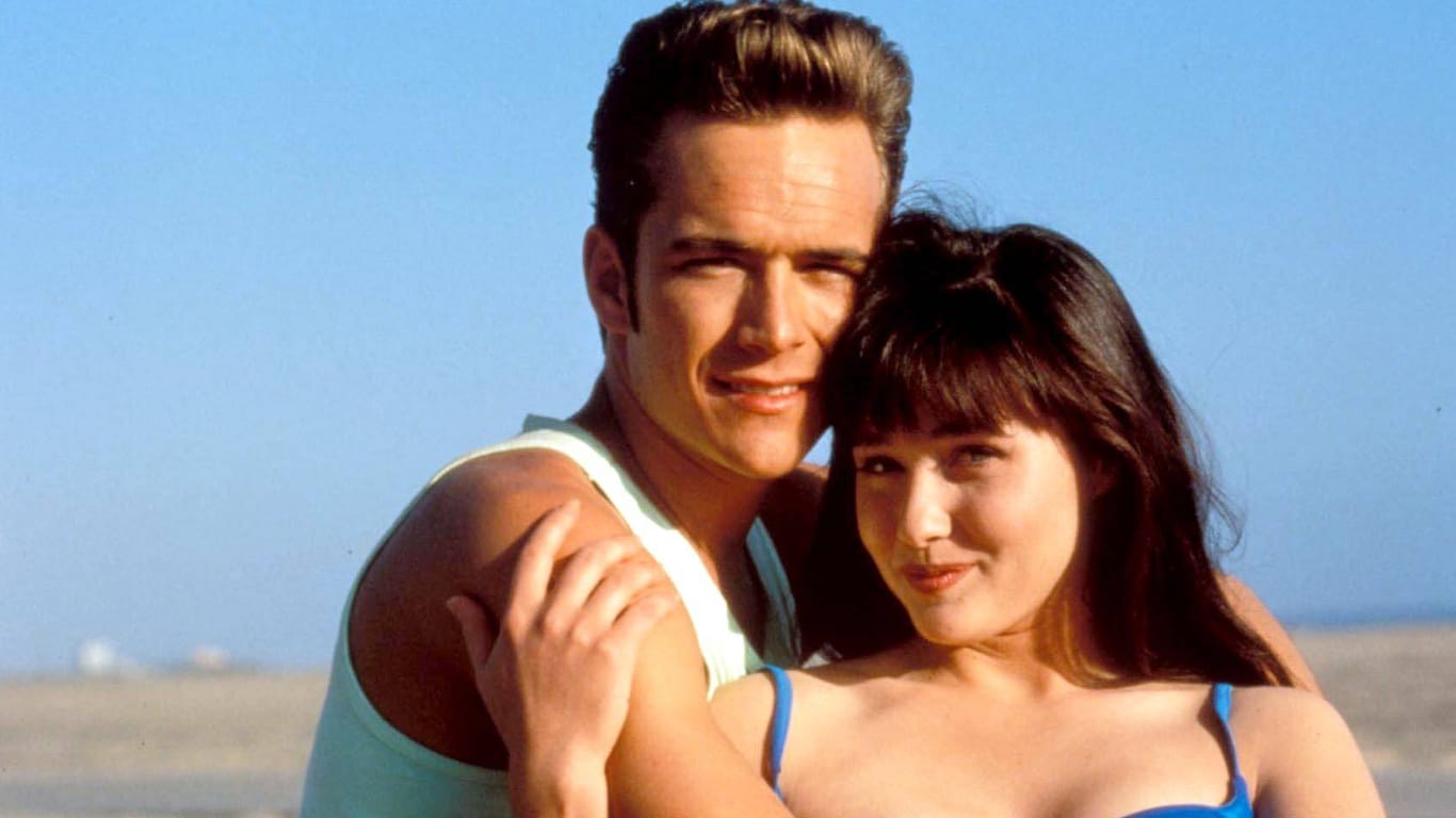 Luke Perry und Shannen Doherty: Sie spielten das Liebespaar in "Beverly Hills, 90210".