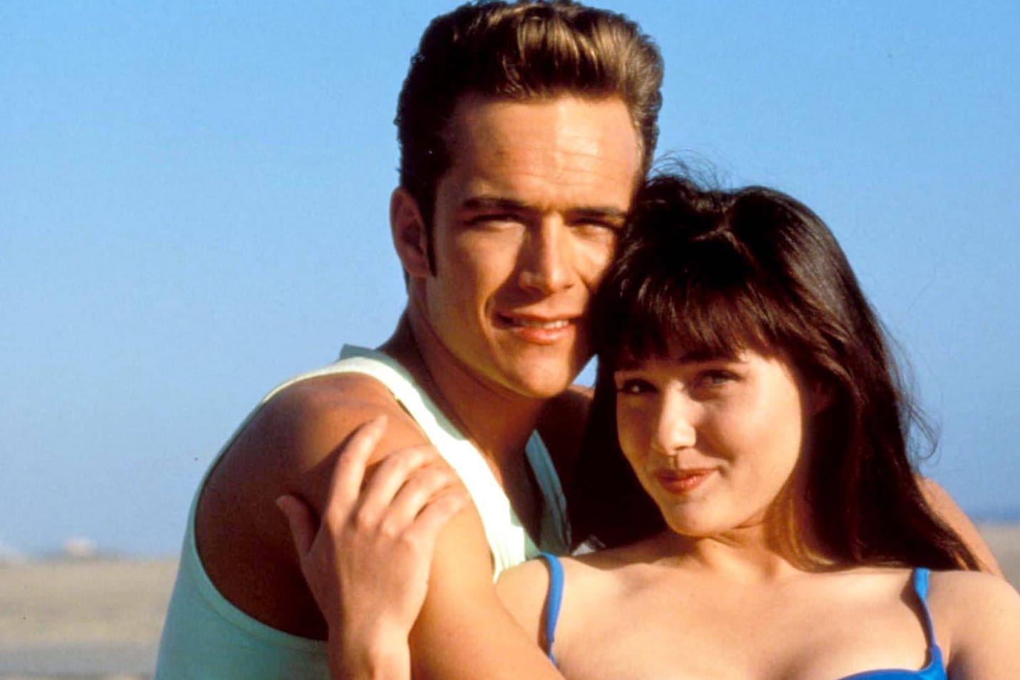 Luke Perry und Shannen Doherty: Sie spielten das Liebespaar in "Beverly Hills, 90210".