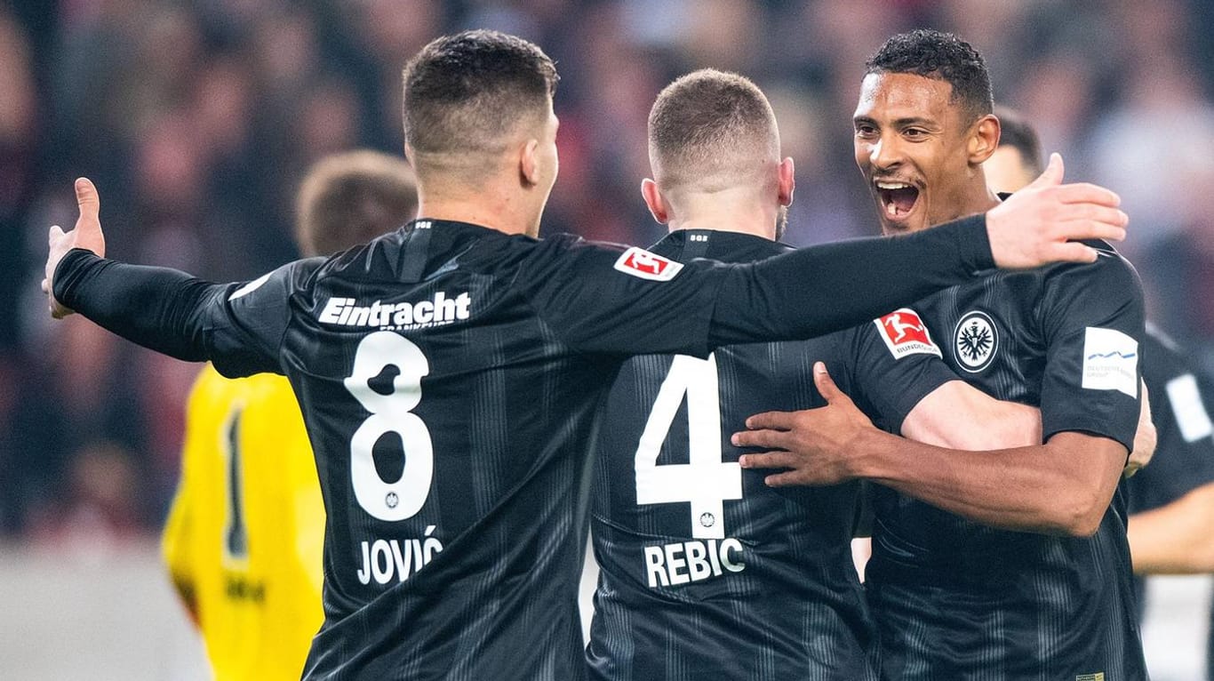 Jovic, Rebic, Haller: Drei, die sich gefunden haben.