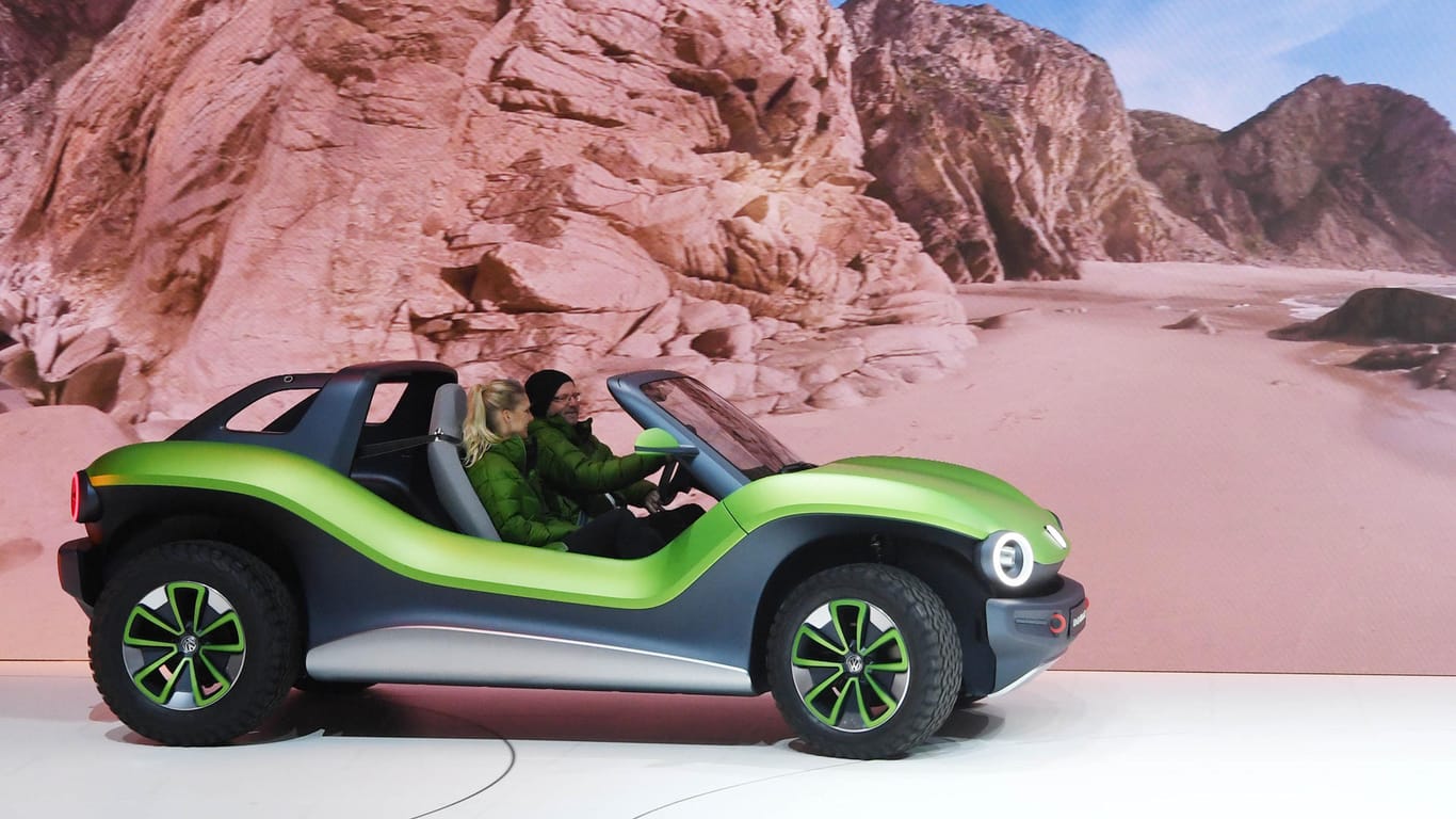 VW ID. Buggy Concept: In den kommenden zwei Jahren soll die Produktion des Elektroautos beginnen.