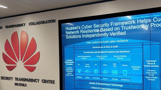 Huawei hat ein neues europäisches Transparenzzentrum für Cybersicherheit in Brüssel eröffnet.