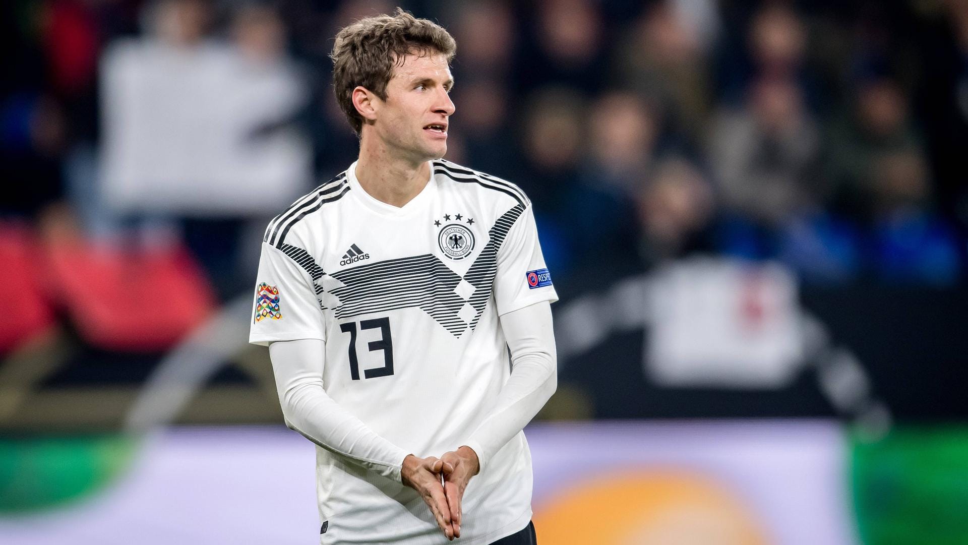 Thomas Müller hat bisher 100 Länderspiele für die DFB-Elf absolviert.