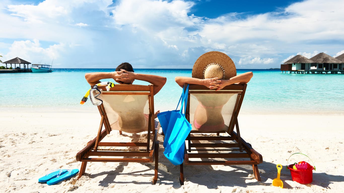 Strandurlaub: Deutsche geben immer mehr Geld für ihren Haupturlaub aus.