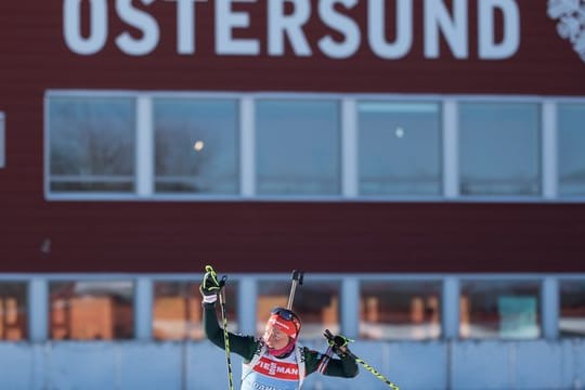 Laura Dahlmeier ist bei der Biathlon-WM in Östersund die deutsche Hoffnungsträgerin.