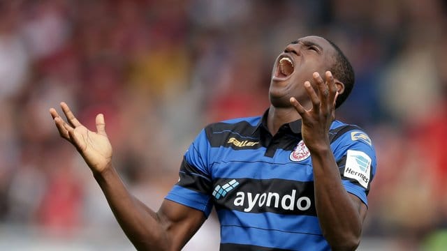 Spielte vor drei Jahren schon mal in Deutschland beim FSV Frankfurt: Taiwo Awoniyi. Spielte vor drei Jahren schon mal in Deutschland beim FSV Frankfurt: Taiwo Awoniyi.