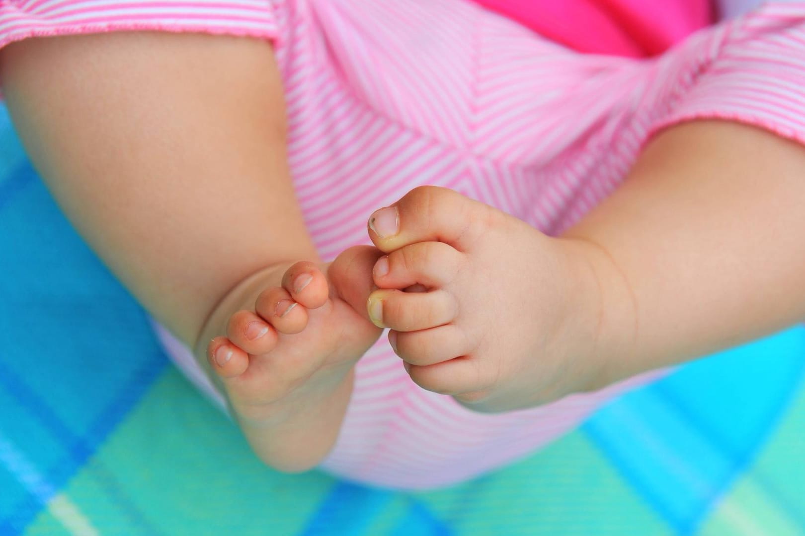 Füße eines Babys