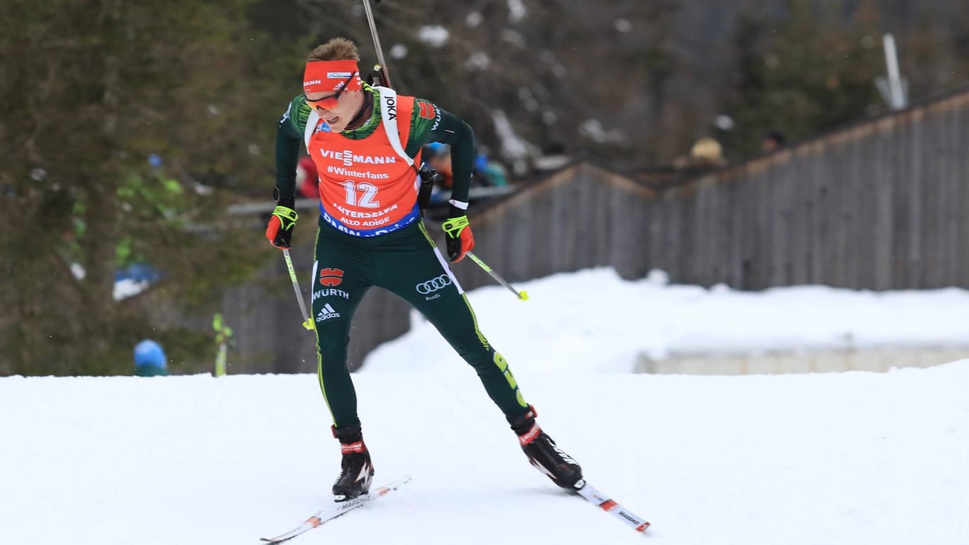 Deutscher Medaillenkandidat in Östersund: Benedikt Doll geht als Titelverteidiger im Sprintrennen in die WM.