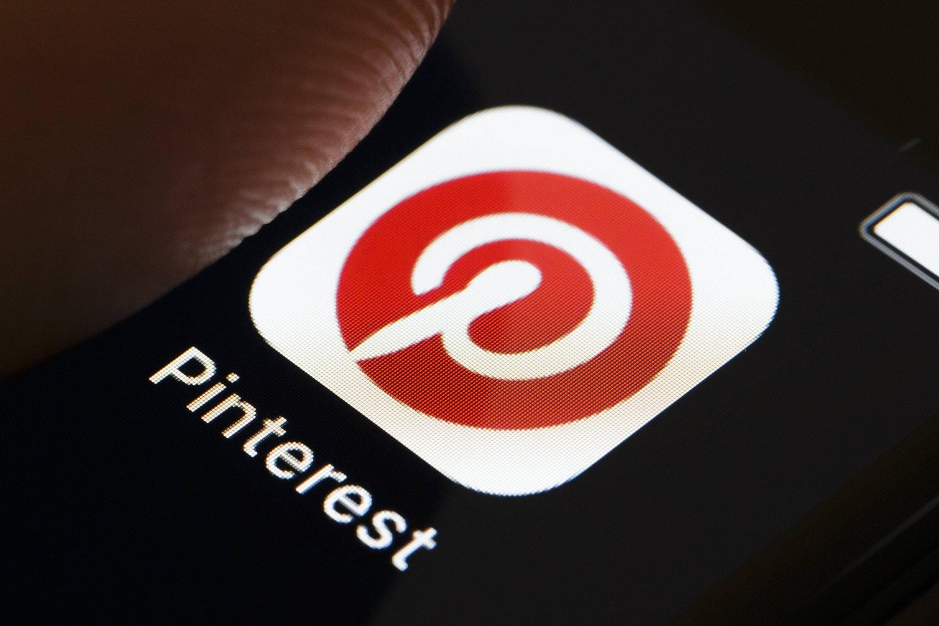 Die App des sozialen Netzwerkes Pinterest