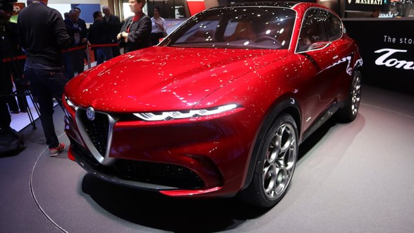 Reiht sich unterhalb des Stelvio ein: Alfa Romeos Designstudie Tonale, ein kompaktes SUV.