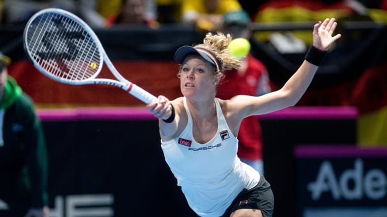 Laura Siegemund ist beim WTA-Turnier in Indian Wells gegen Marketa Vondrousova in der ersten Runde ausgeschieden.