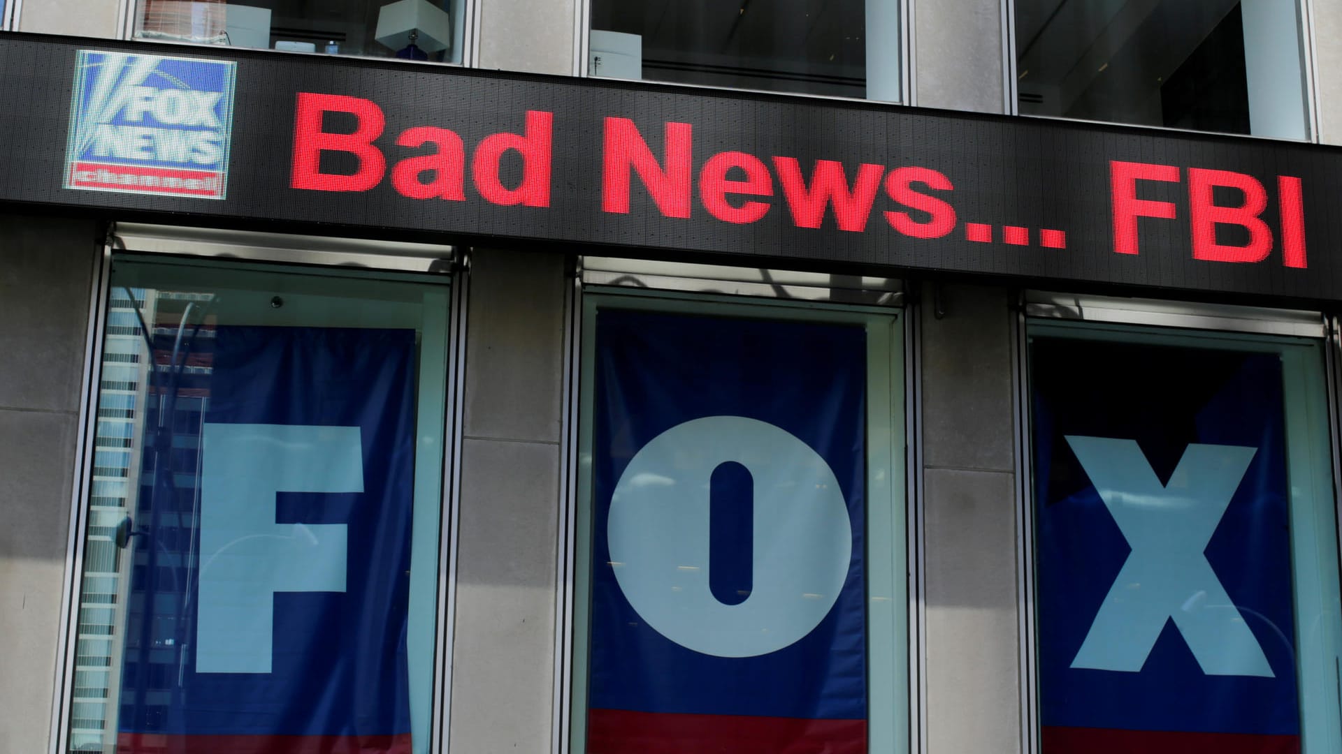 Der Fox News-Ticker in New York: Donald Trump pflegt offenbar eine enge Beziehung zu dem US-Sender.