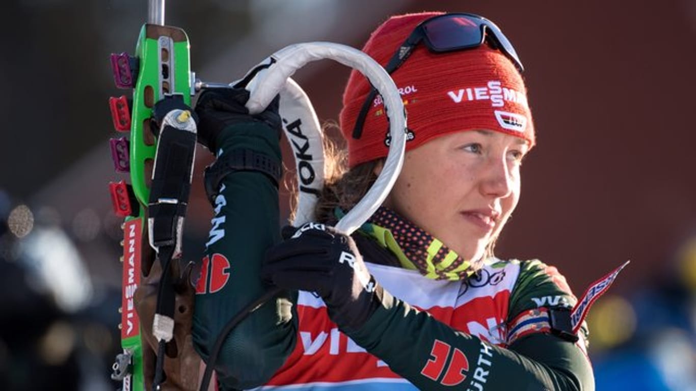 Fehlt zum Auftakt der Biathlon-WM: Laura Dahlmeier.