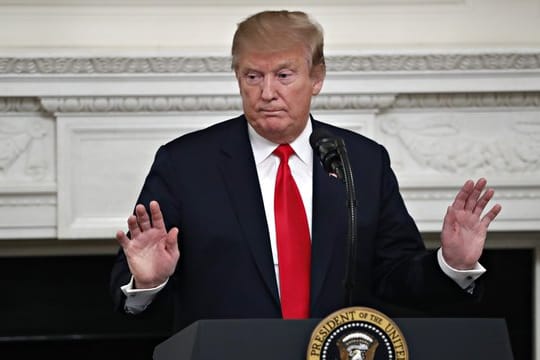 Hebt eine Obama-Anordnung zu durch Drohnenangriffe getötete Zivilisten auf: US-Präsident Donald Trump.