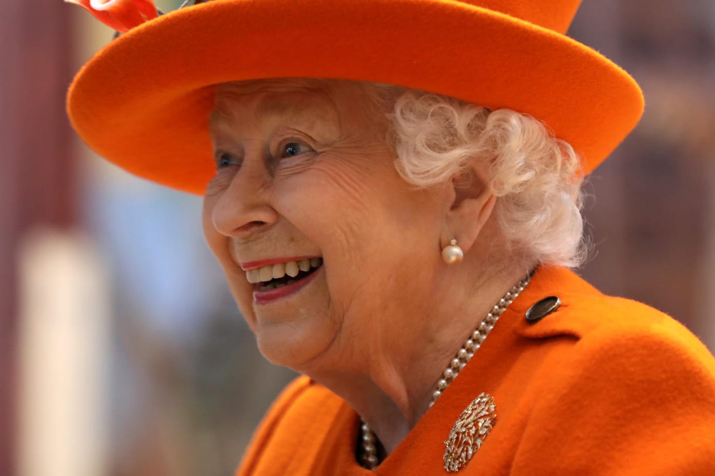 Queen Elizabeth II.: Die Monarchin besuchte heute das Science Museum in London.