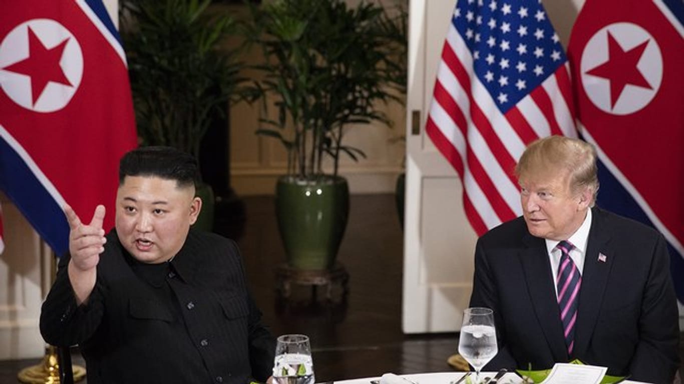 Trumps zweites direktes Treffen mit Kim Ende Februar in Vietnam war ohne Abschlusserklärung zu Ende gegangen.