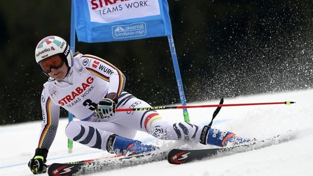 Fuhr in Tschechien auf das Podium: Viktoria Rebensburg.