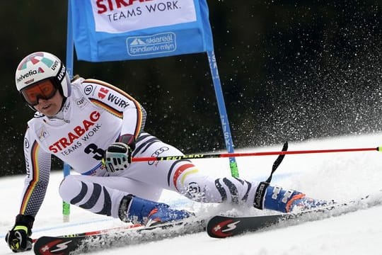 Fuhr in Tschechien auf das Podium: Viktoria Rebensburg.