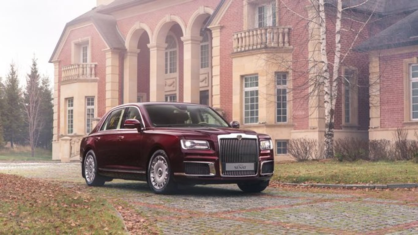 Staatstragend: Der russische Hersteller Aurus will in spätestens zwei Jahren seine Luxusautos wie den Senat 600 auch privaten Kunden anbieten.