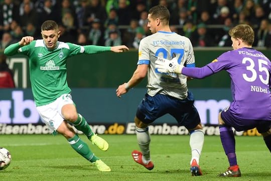 Bremens Milot Rashica erzielte das 3:1 gegen Schalke.