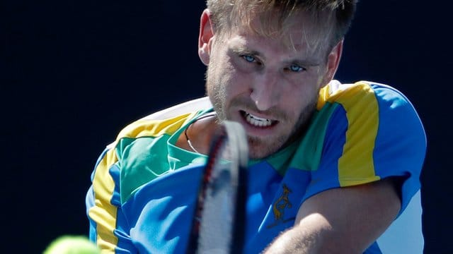 Peter Gojowczyk trifft nun auf den Schweizer Roger Federer.