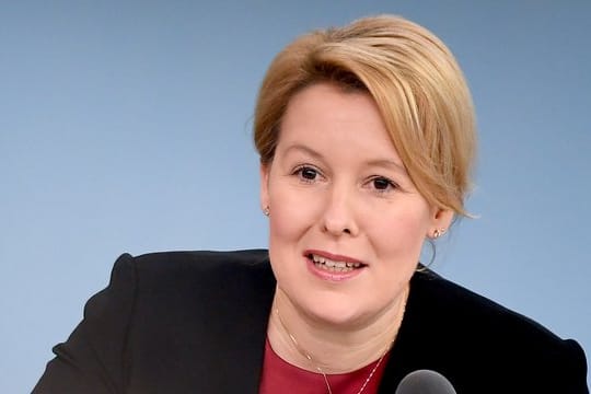 Will Väter von Trennungskindern besserstellen: Bundesfamilienministerin Franziska Giffey.
