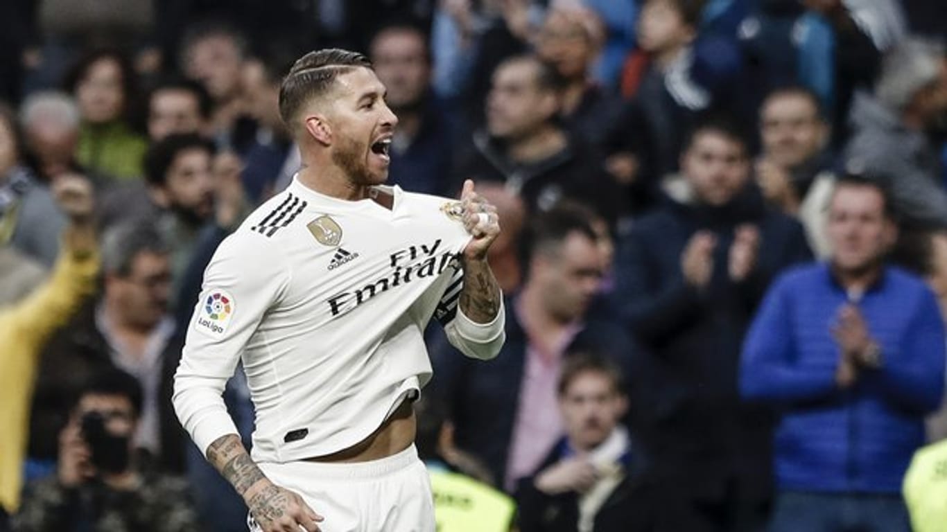 Real Madrids Sergio Ramos wehrt sich gegen die Kritik.