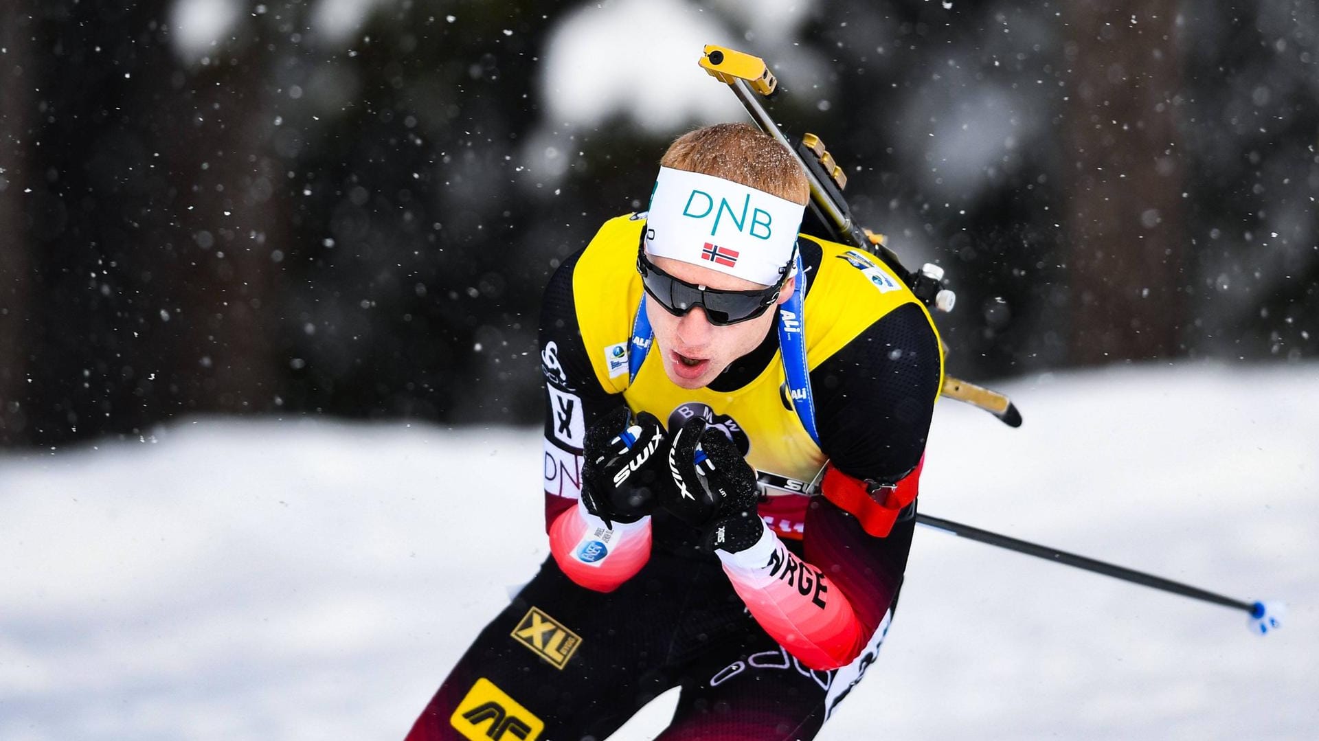 Johannes Thingnes Bö holt sich Gold in Östersund